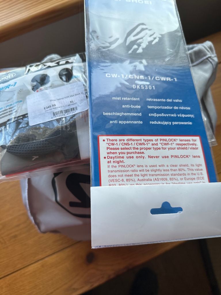 Shoei NXR Full Face Helmet XL