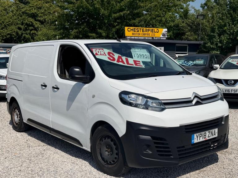 2018 Citroen Dispatch 1000 1.6 BlueHDi 115 Van Enterprise PANEL VAN DIESEL Manual