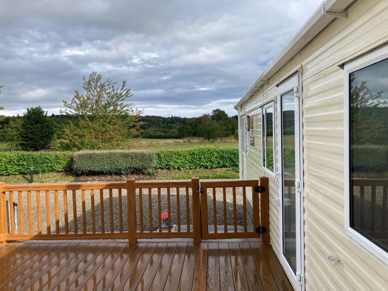 2016 Willerby Brockenhurst 2 bedroom on very desirable Deeside Holiday Park 