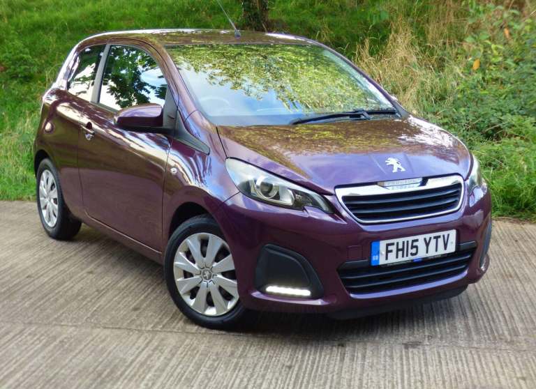 2015 Peugeot 108 1.0 Active Euro 6 3dr Petrol