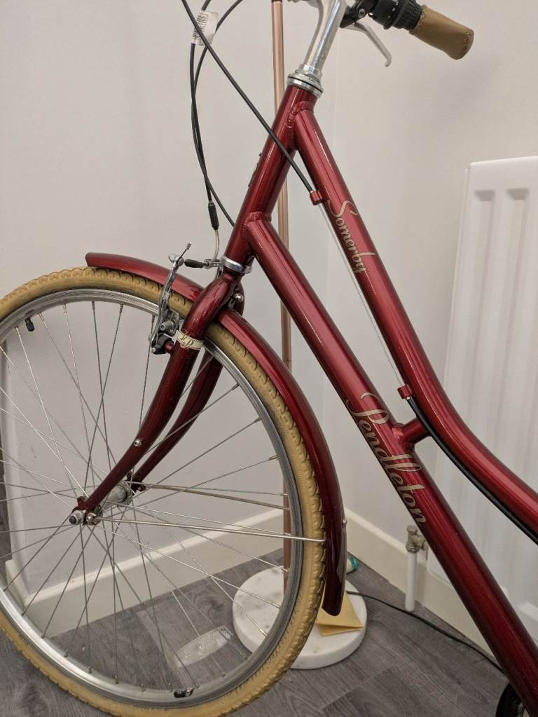 Pendleton Somerby Hybrid Bike - Maroon Red - S, M Frames