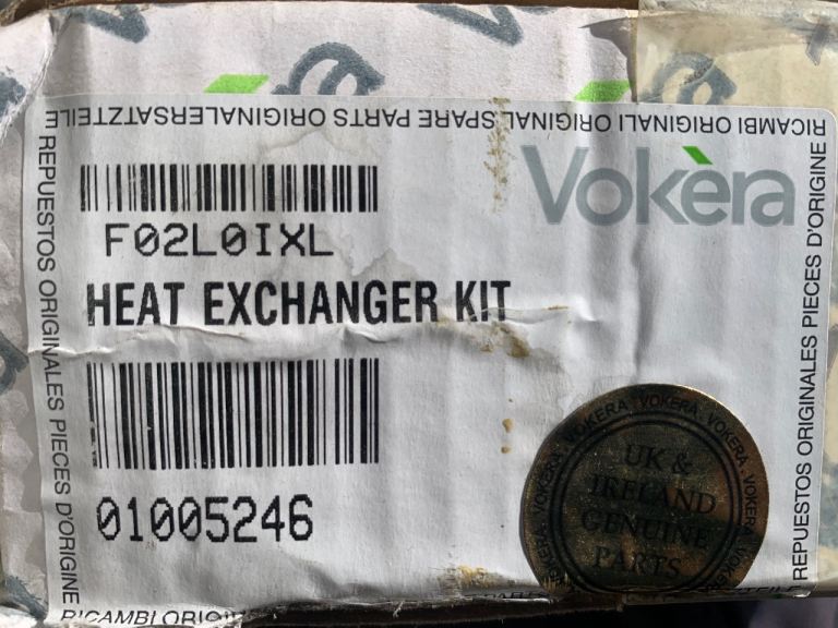 Vokera heat exchanger
