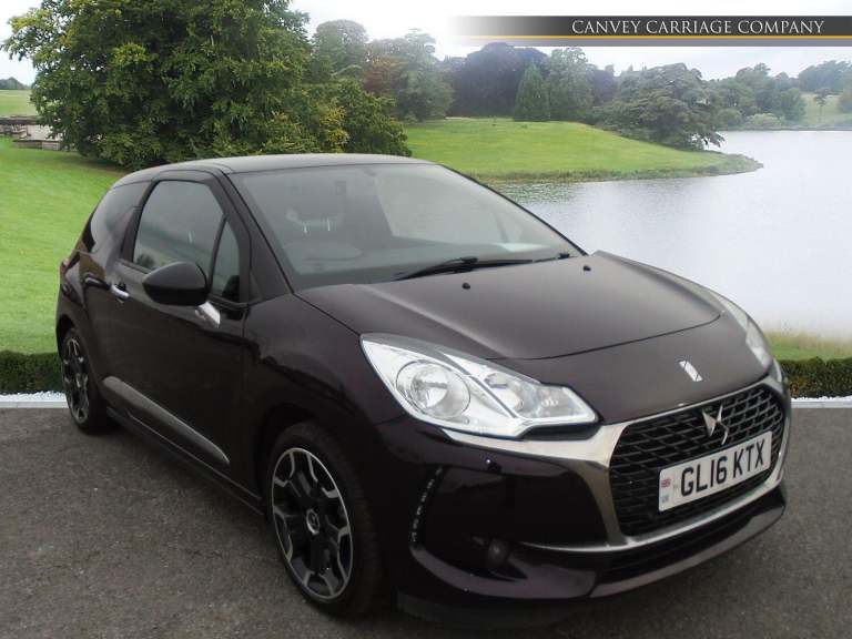 2016 DS Automobiles DS 3 1.2 PureTech Elegance Euro 6 (s/s) 3dr HATCHBACK Petrol Manual