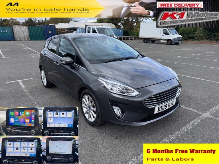 2018 Ford Fiesta 1.0 EcoBoost Titanium 5dr HATCHBACK Petrol Manual