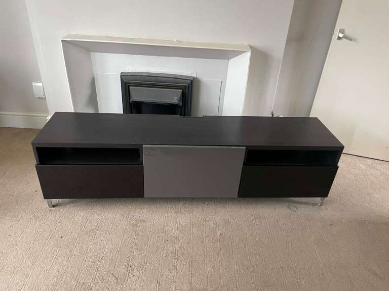 REDUCED - Ikea Besta TV unit with 1 door and 2 drawers