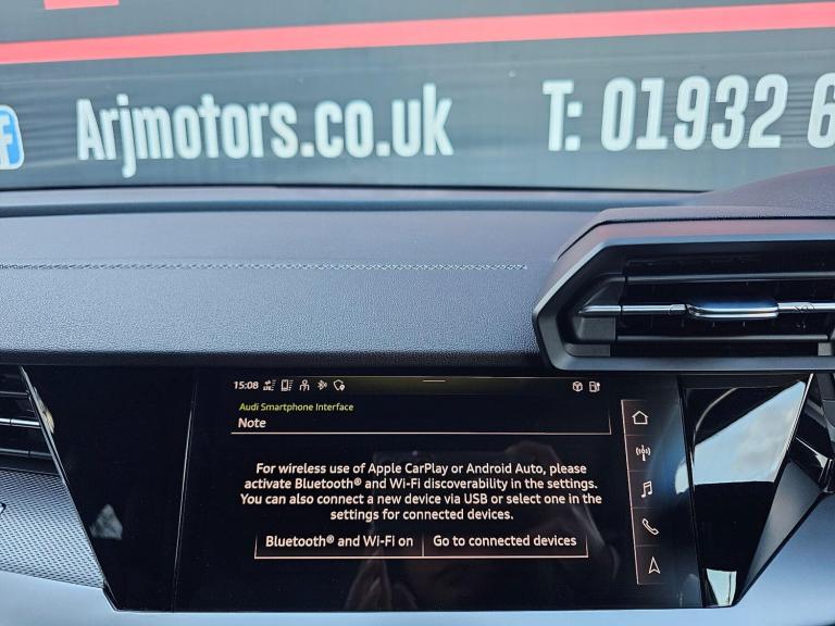 2021 Audi A3 1.4 TFSIe 40 S line Sportback S Tronic Euro 6 (s/s) 5dr 13kWh HATCHBACK Petrol/Elect...