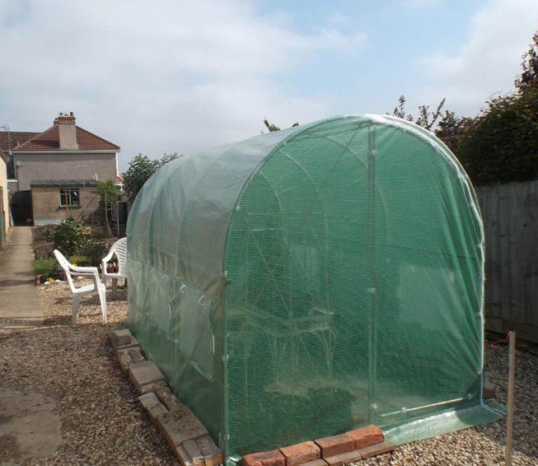 Large Outdoor Polytunnel Greenhouse for Vegetables, Flowers & Plants | Reinforced Steel Frame