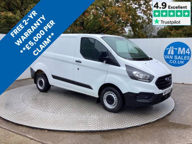 2021 Ford Transit Custom 280 EcoBlue Leader SWB L/R A/C Euro 6 SWB Panel Van Diesel Manual