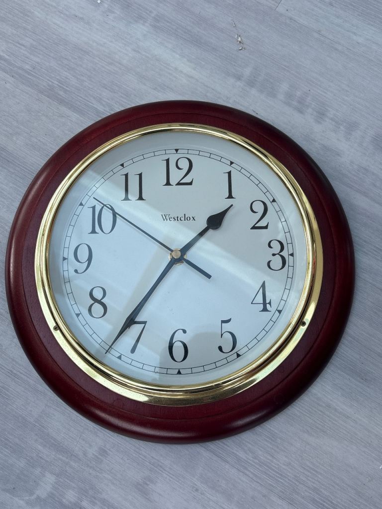 Westclox wall clock