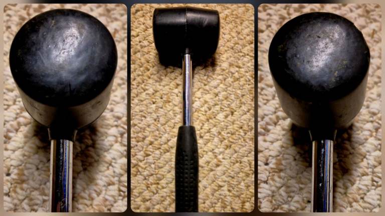 Rubber mallet