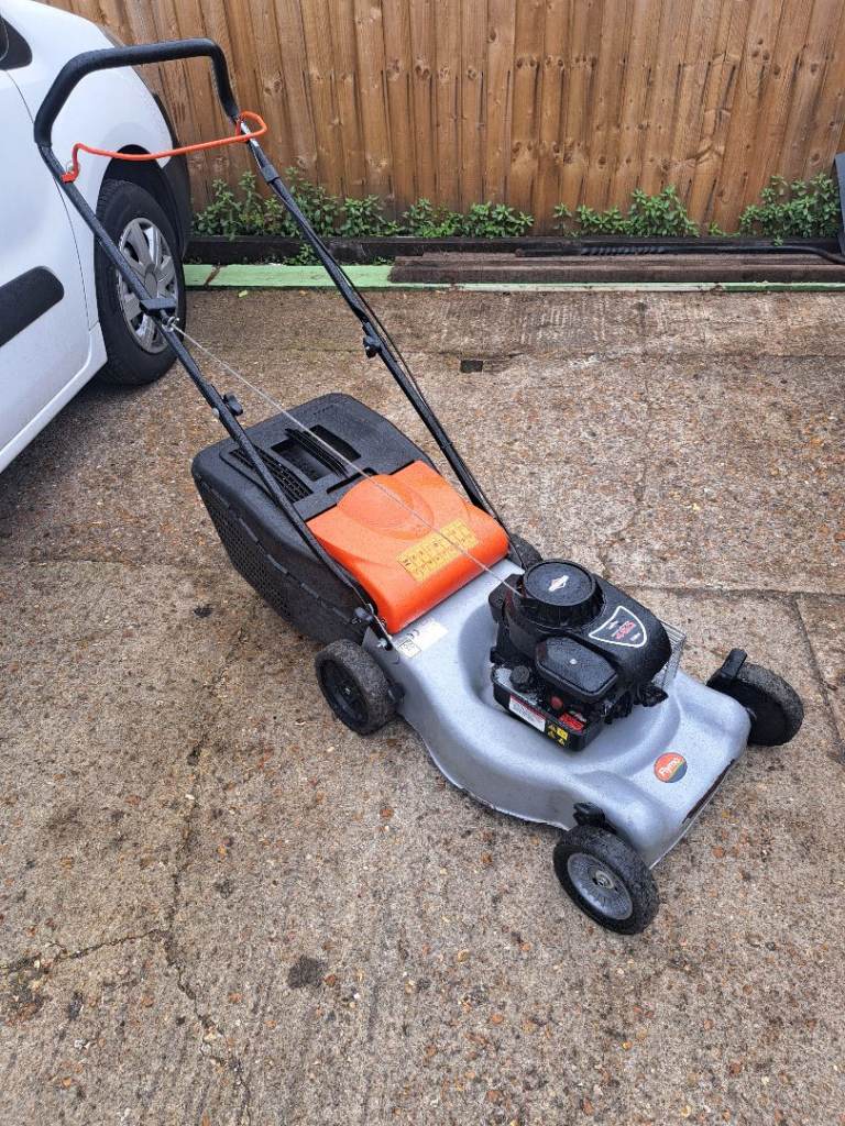 Petrol lawnmower 