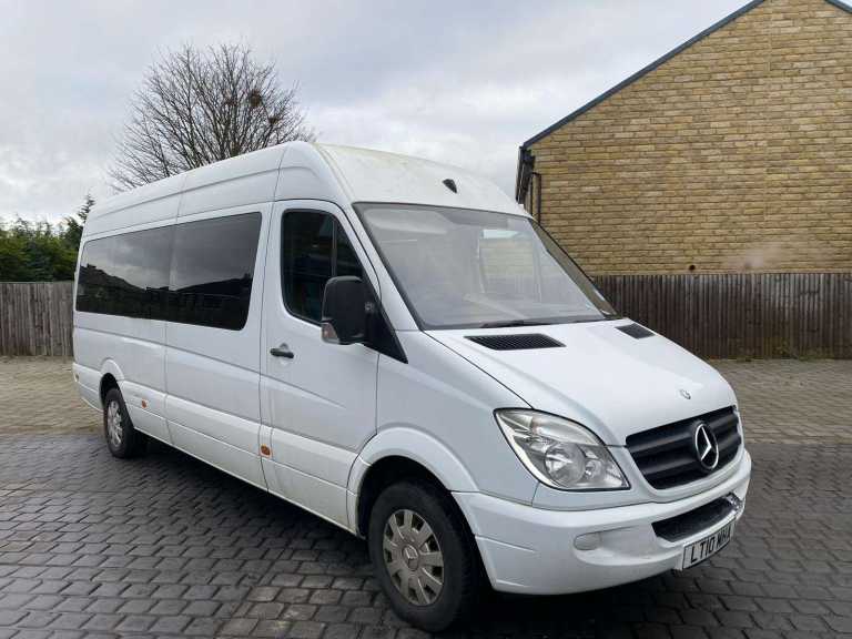 2010 Mercedes-Benz SPRINTER 316 CDI LWB High Roof Minibus 17 Seat, ULEZ COMPLIANT