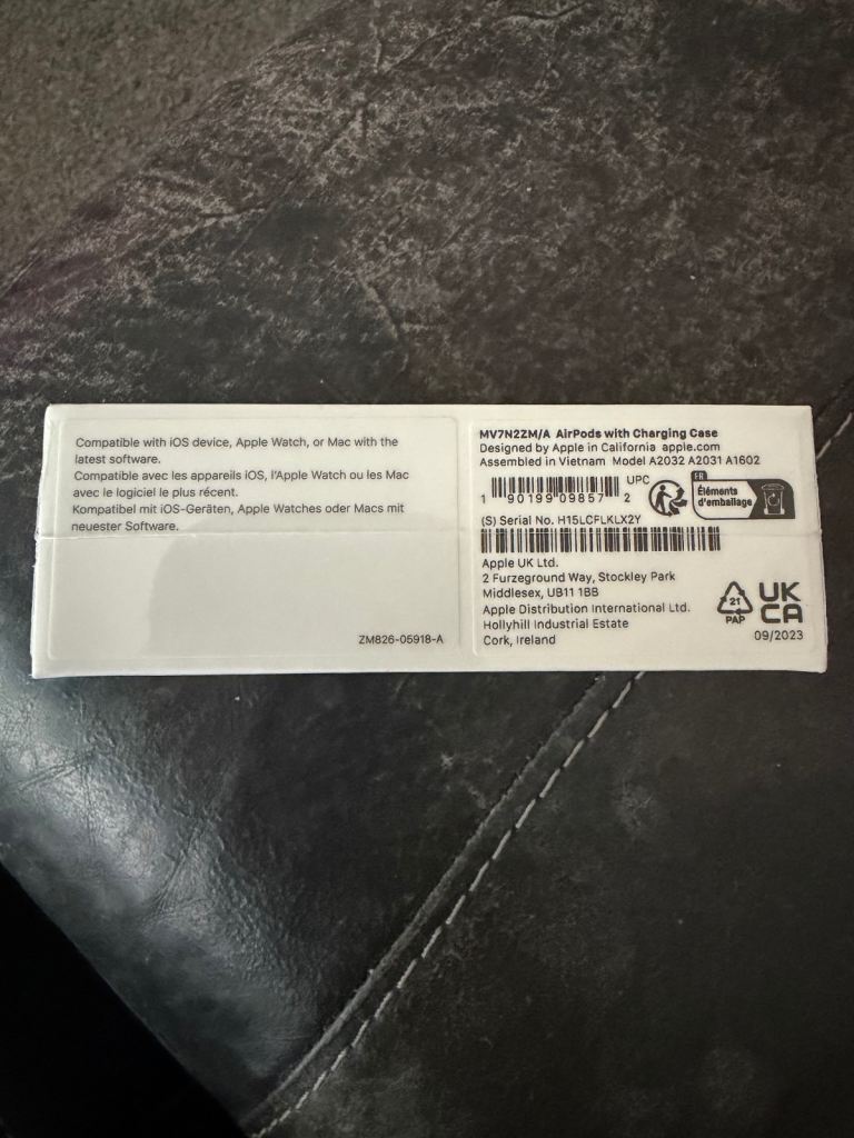 Apple AirPods 2nd Gen