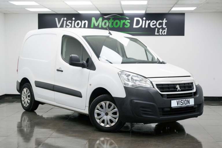 2018 Peugeot Partner 850 1.6 BlueHDi 100 Professional Van [non SS] PANEL VAN DIESEL Manual