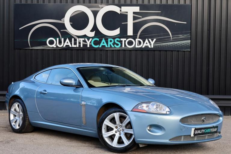 Jaguar XK 4.2 V8 Coupe * Frost Blue + Caramel + Ex Enthusiast Club*
