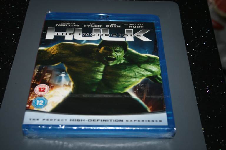 The Incredible Hulk Blu-Ray Film – Brand New, Sealed, £6.50 for Sale