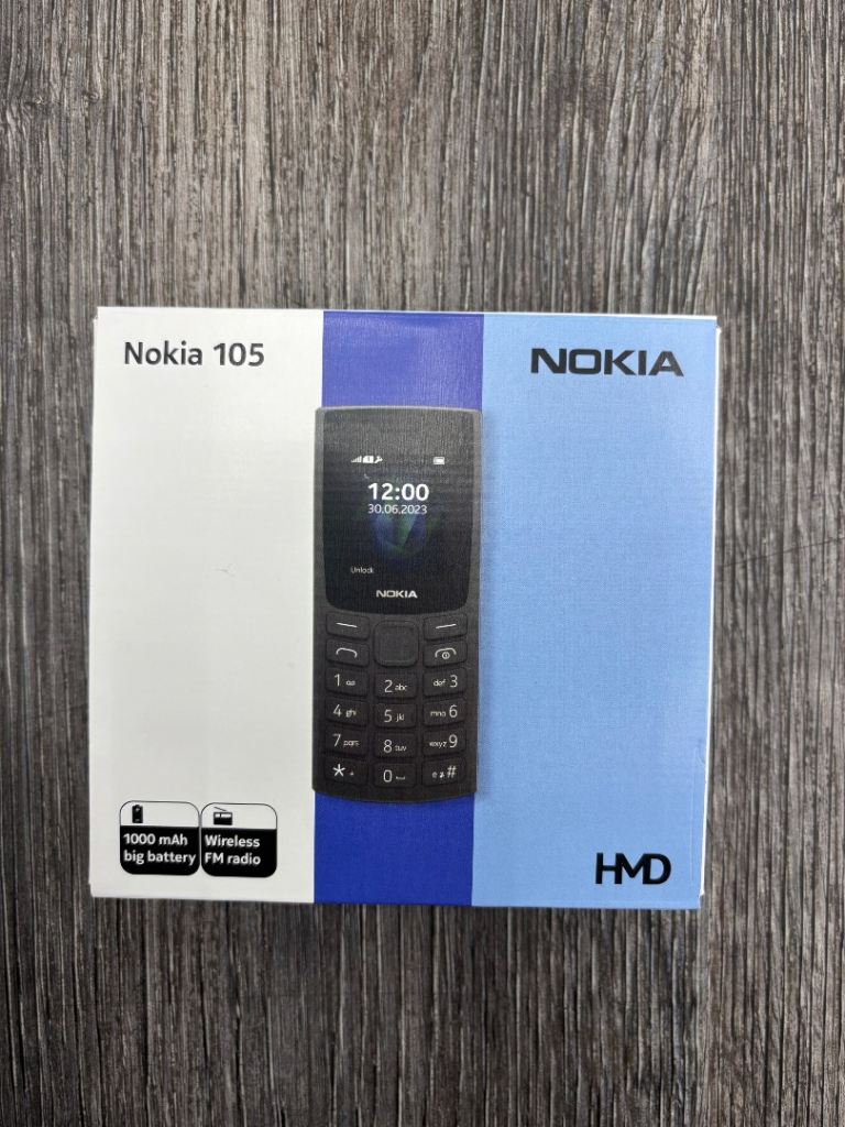 Nokia 105 Mobile Phone - Brand New, Boxed