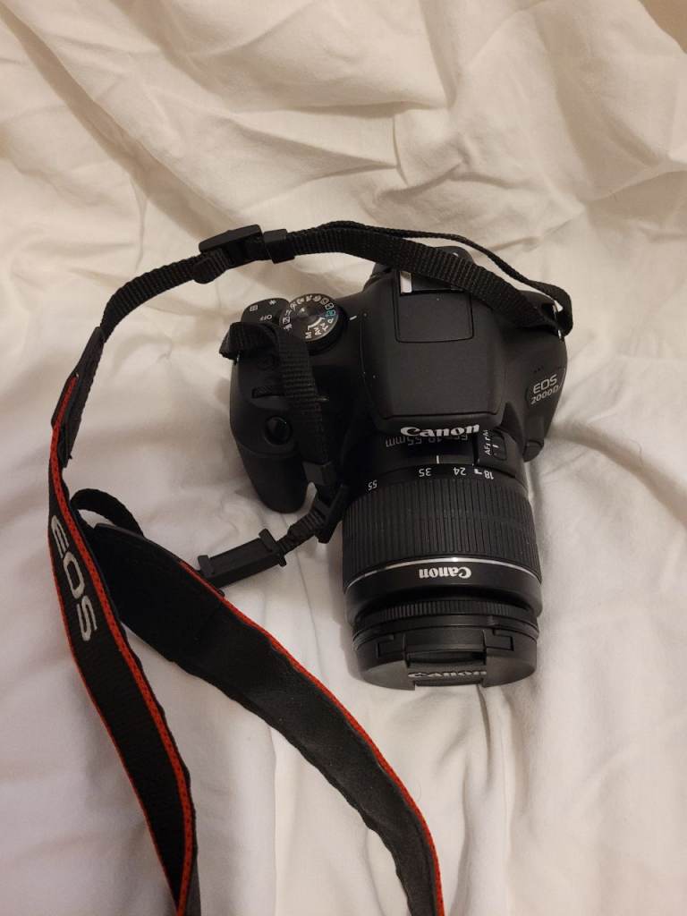 Canon 2000d Camera + More
