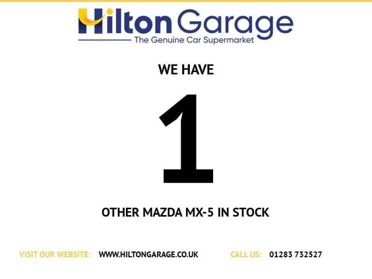 2016 Mazda MX-5 2.0 SKYACTIV-G Sport Recaro Convertible 2dr Petrol Manual Euro 6 (160 ps) - CONVE...