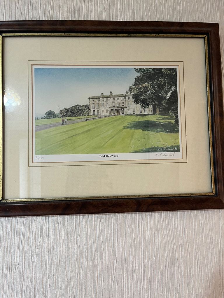 Prints of Haigh Hall Wigan