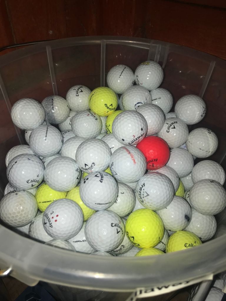 100 mix golf balls