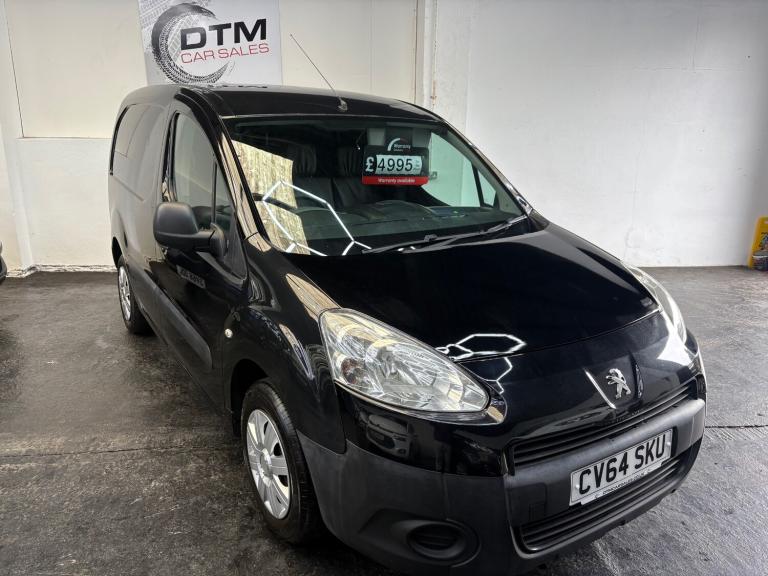 2014 Peugeot Partner 850 1.6 HDi 92 Professional Van PANEL VAN Diesel Manual