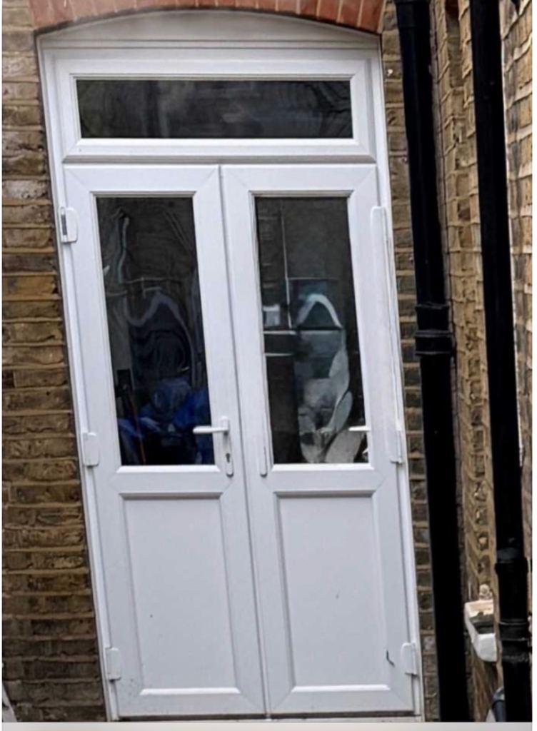 large glazed uPVC door/window unit