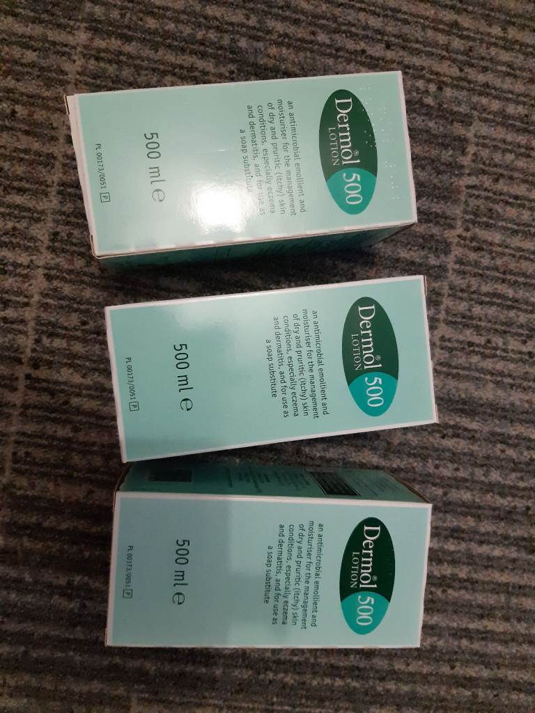 Dermol 500 lotion x 3