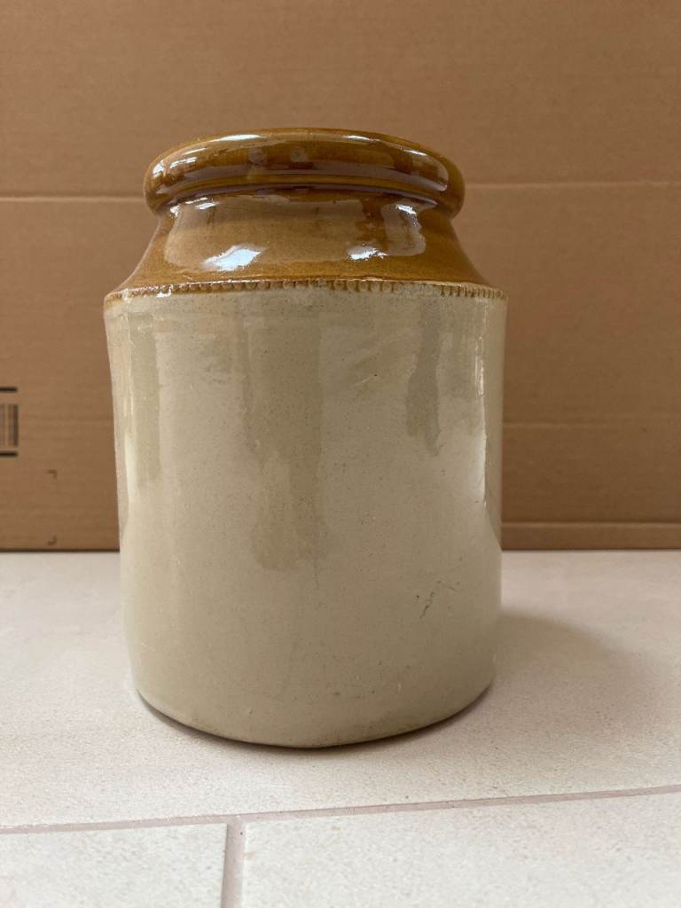 Vintage Salt-glazed Stoneware Jars