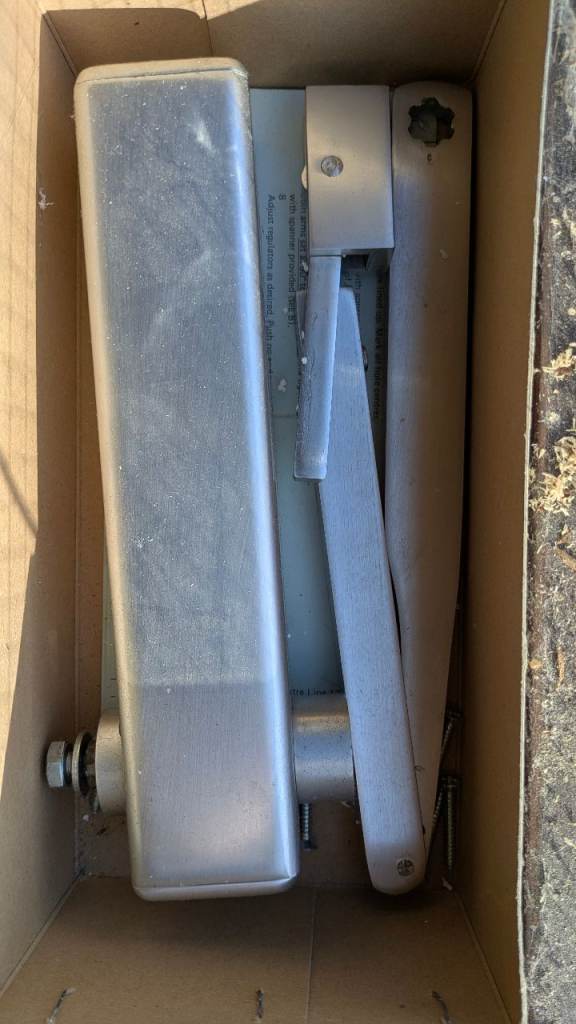 Anodised Aluminium Door closer