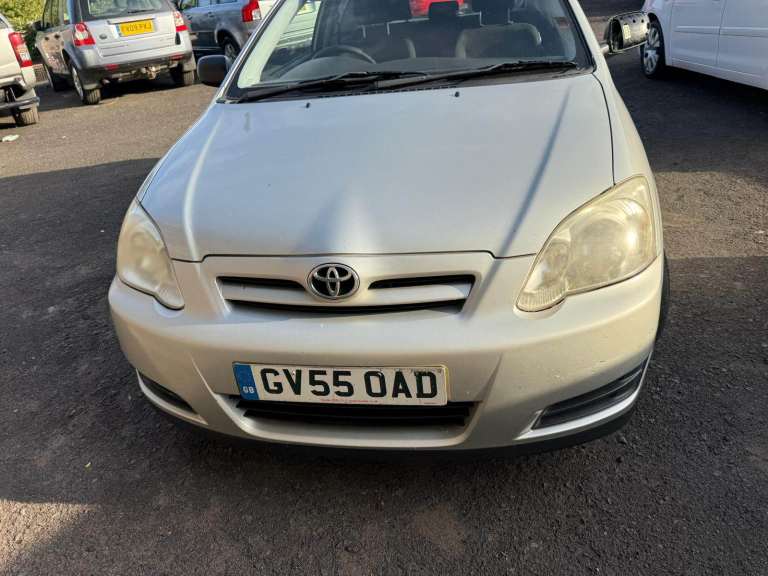2005 55 reg toyota corolla 1.4 d4d manual 3 door 3 keys 12 months mot hpi clear