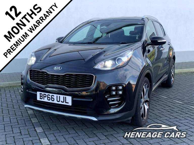 2017 Kia Sportage 2.0 CRDI GT-LINE 4X4 AUTOMATIC 5-Door SUV Diesel Automatic