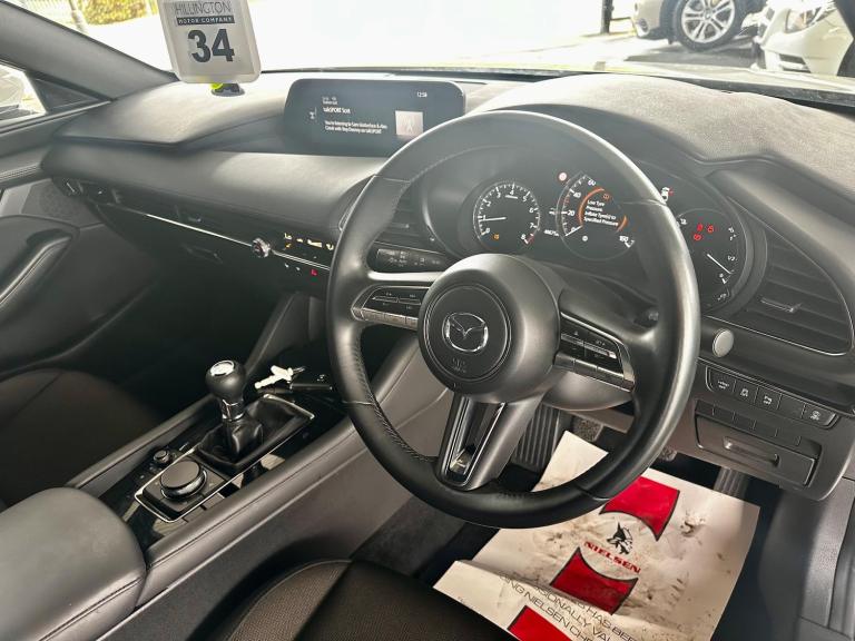 2021 Mazda Mazda3 2.0 e-SKYACTIV-G MHEV Sport Lux Euro 6 (s/s) 5dr HATCHBACK Petrol Manual