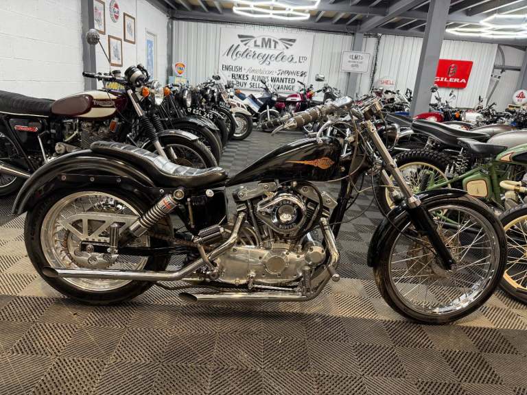1974 Harley Davidson iron head Sportster, stunning chopper, Px 