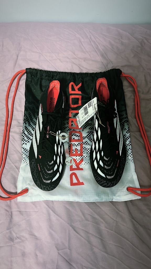 New Adidas Predator Football Boots with Bag