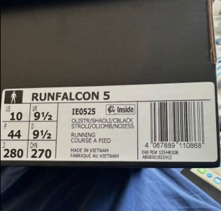 Adidas trainers size 9.5