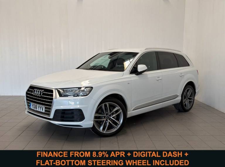 2018 Audi Q7 3.0 TDI V6 50 S line SUV 5dr Diesel Tiptronic quattro Euro 6 (s/s) (286 ps) ESTATE D...