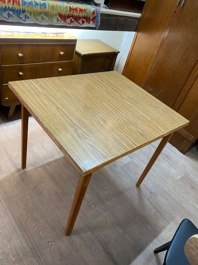 1960's extendable formica table