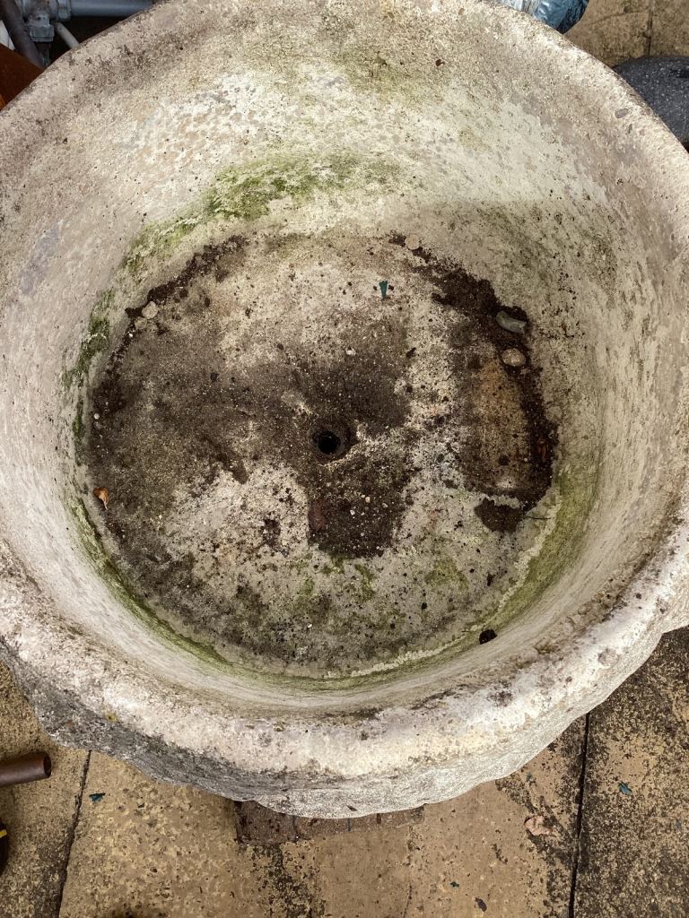 LARGE STONE DECORATION PLANT 🪴 POT