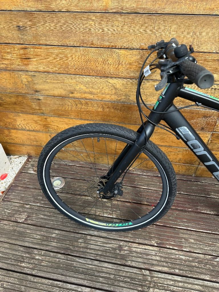 Carrera Hybrid Bike - Black, Good Condition
