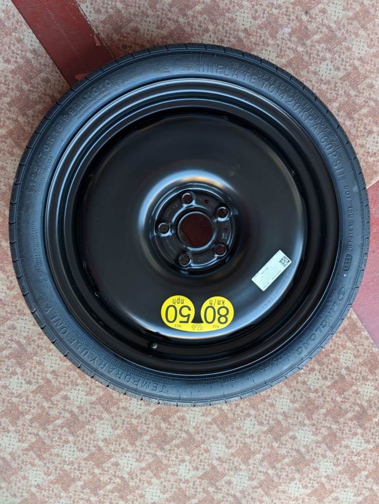 Skoda Superb Mk 4 Space saver wheel