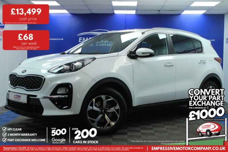 2019 19 KIA SPORTAGE 1.6 CRDI 2 SUV 5DR DIESEL MANUAL EURO 6 (S/S) (134 BHP) DIE
