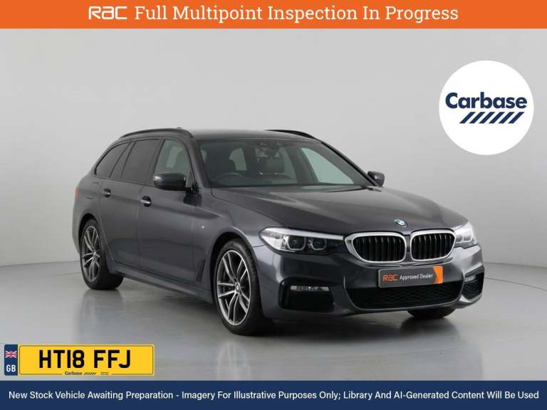 2018 BMW 5 Series 520i M Sport 5dr Auto ESTATE PETROL Automatic