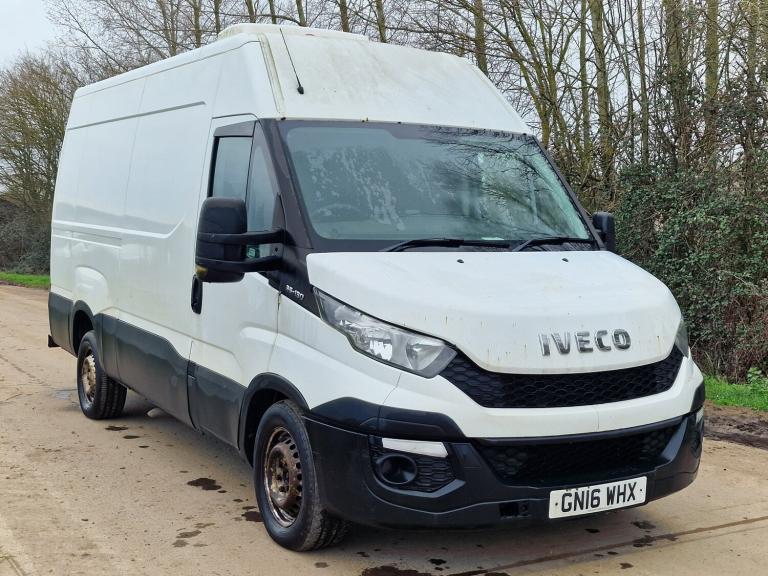 2016 Iveco Daily 35S13 MWB 3 Seat Fridge Van  Spares Repairs ABS Fault  214k