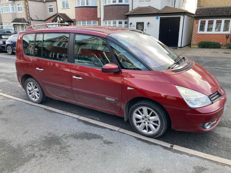 Renault Espace 2008 Red 7 Seater ULEZ Compliant 