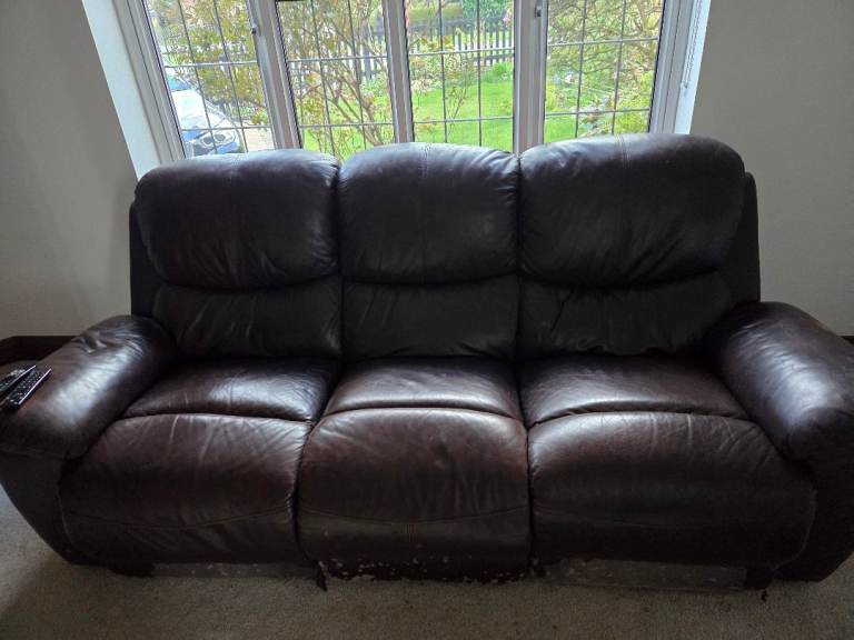 Free 3 seater sofa + 1 seater sofa