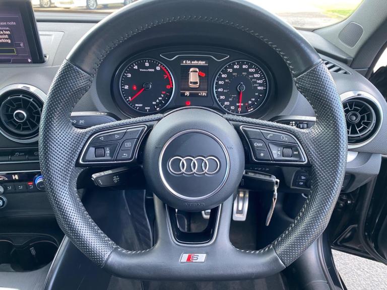 2017 Audi A3 1.5 TFSI CoD S line Euro 6 (s/s) 3dr HATCHBACK Petrol Manual