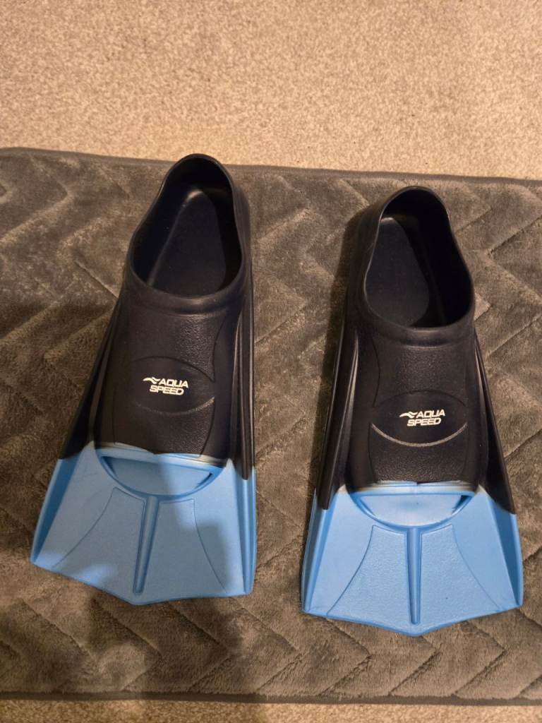 Aqua Speed Swimming Fins – Size EU 41–42 – £15