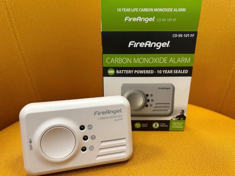 Carbon Monoxide Alarm 10yr battery Early Warning Indicator