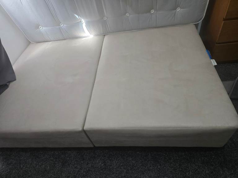 Double divan bed base